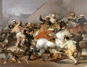 EL ASALTO DE LOS MAMELUCOS por GOYA