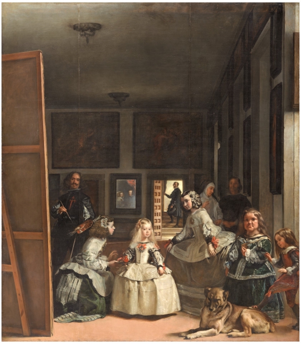 &quot;LAS MENINAS de  VELÁZQUEZ&quot;.  o  EL CUADRO  DENTRO  DEL  CUADRO