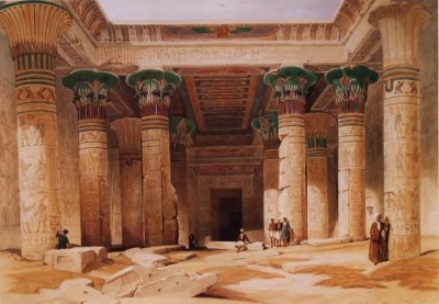 Paisajista  romántico: DAVID ROBERT en ESPAÑA Y EGIPTO. 1ª parte