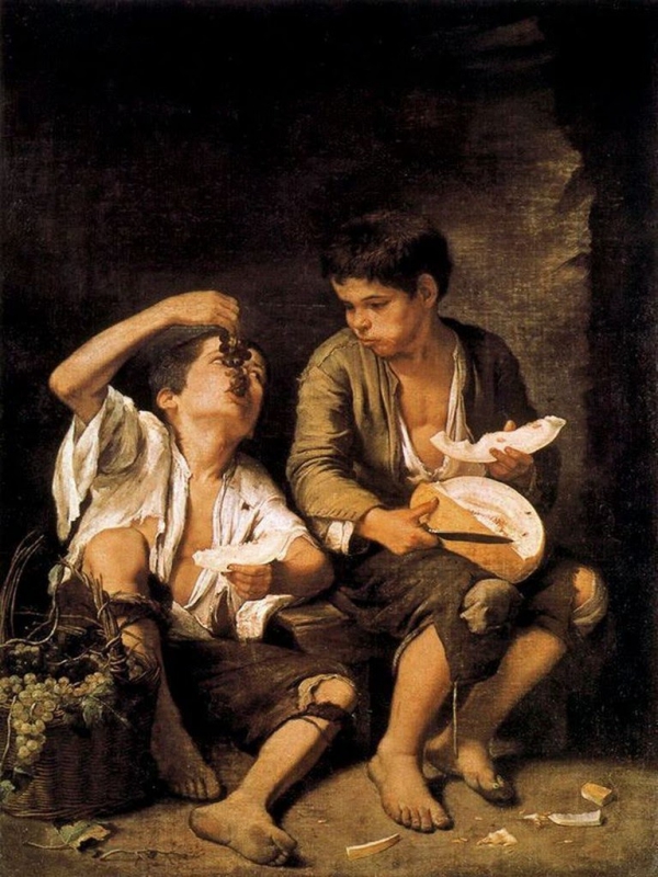 LOS  NIÑOS DE  MURILLO