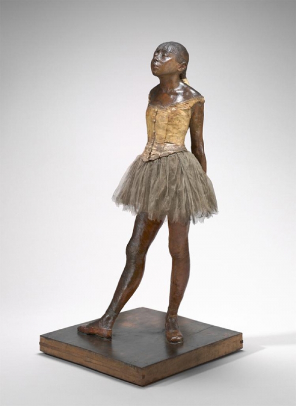 EDGAR DEGAS ESCULTOR:  Petite  danseuse de 14  años