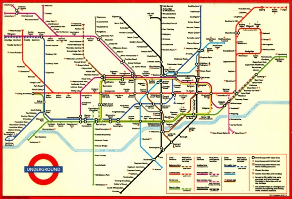 ¿POR QUÉ NO NOS PERDEMOS EN EL METRO?
