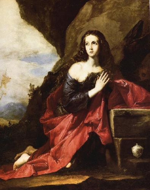 &quot;MAGDALENA PENITENTE&quot; de  JOSÉ  RIBERA