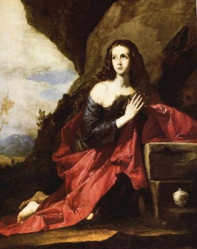 &quot;MAGDALENA PENITENTE&quot; de  JOSÉ  RIBERA