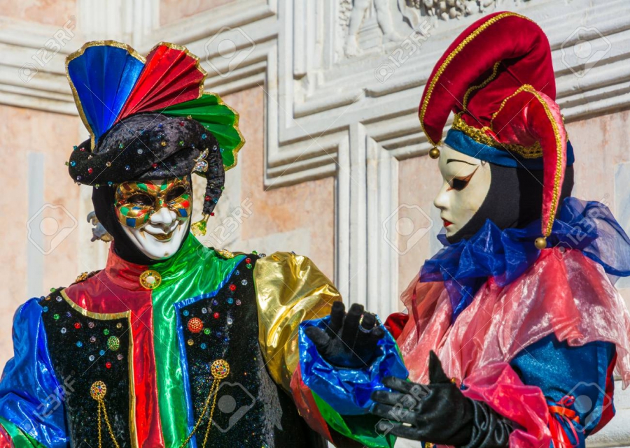 El origen de las máscaras del Carnaval de Venecia