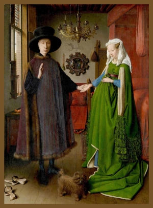 EL MATRIMONIO ARNOLFINI DE JAN VAN EYCK