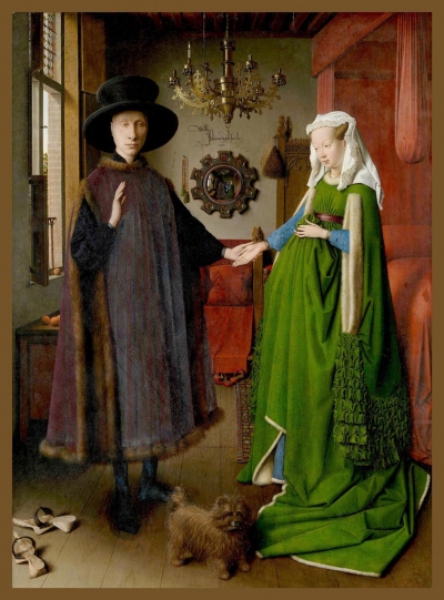 EL MATRIMONIO ARNOLFINI DE JAN VAN EYCK