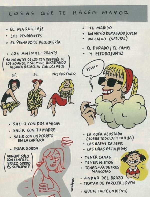 TRUCOS PARA QUITARNOS AÑOS DE ENCIMA